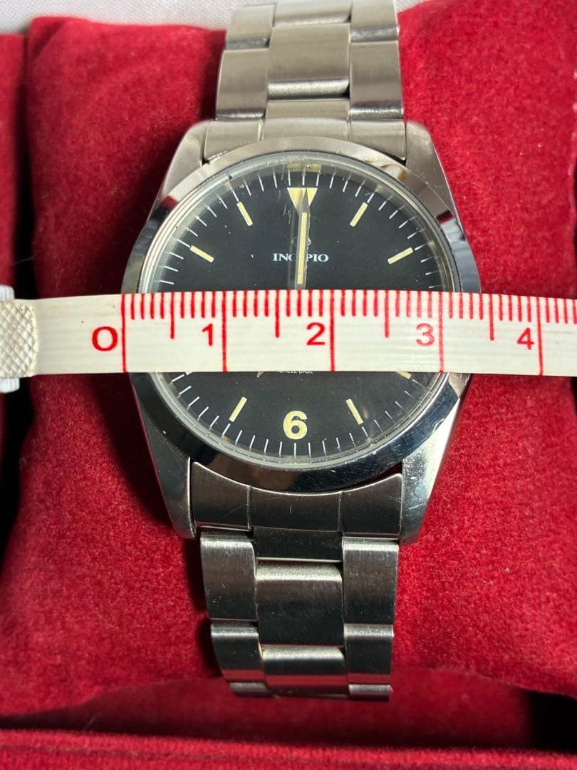 Incipio 2 Explorer 1016 Manual Wind Watch, with Box, 23cm Band, Not Working From