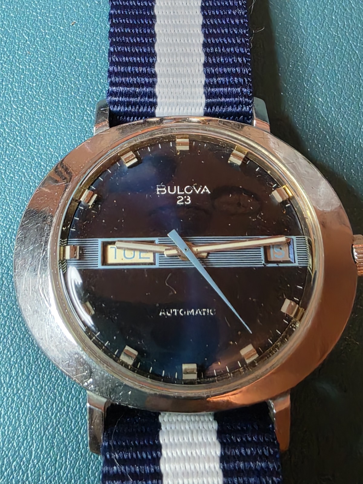 Bulova Men’s Automatic Mechanical Wristwatch 23 Jewels