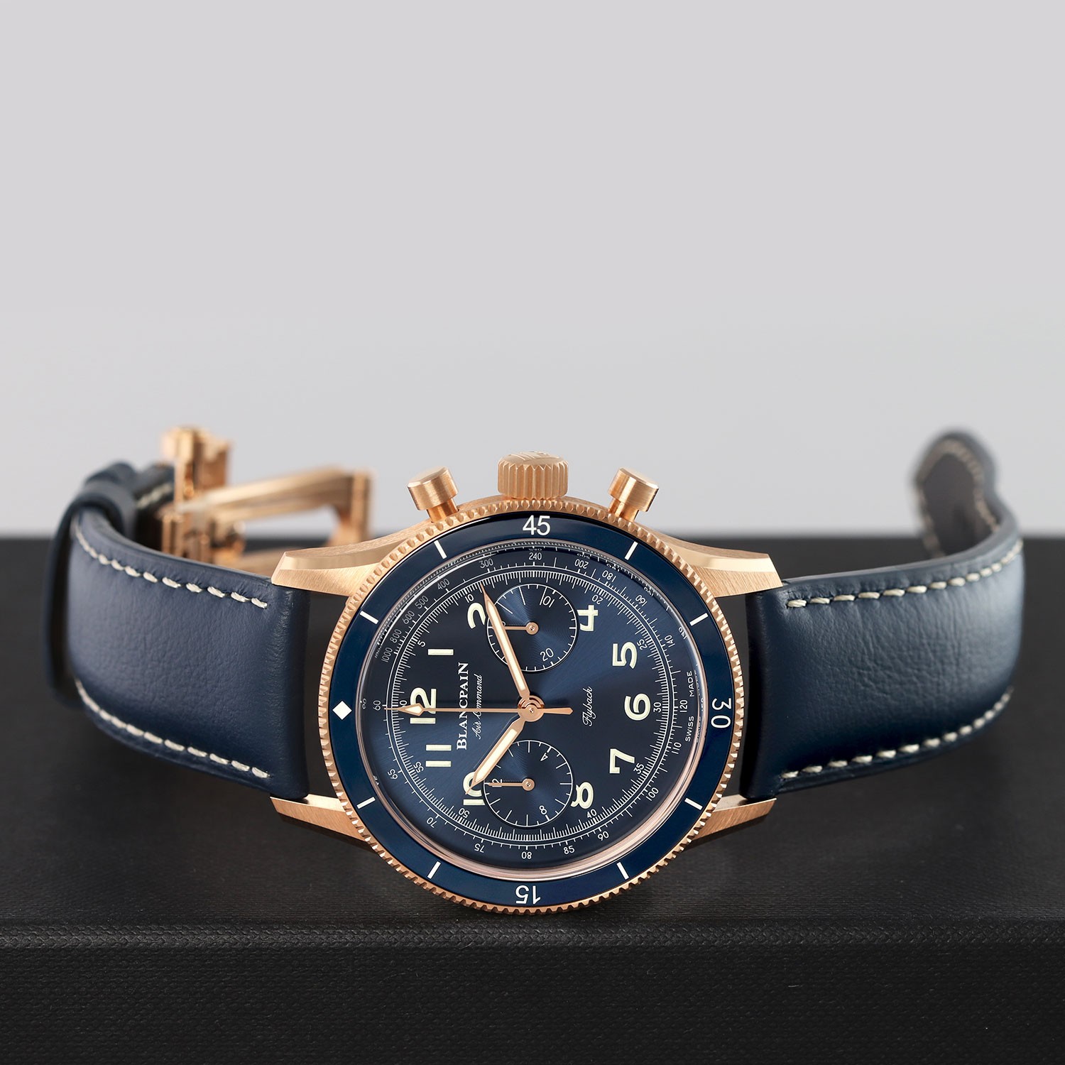 Blancpain Air Command Flyback Chronograph 42.5mm AC02-36B40-63B
