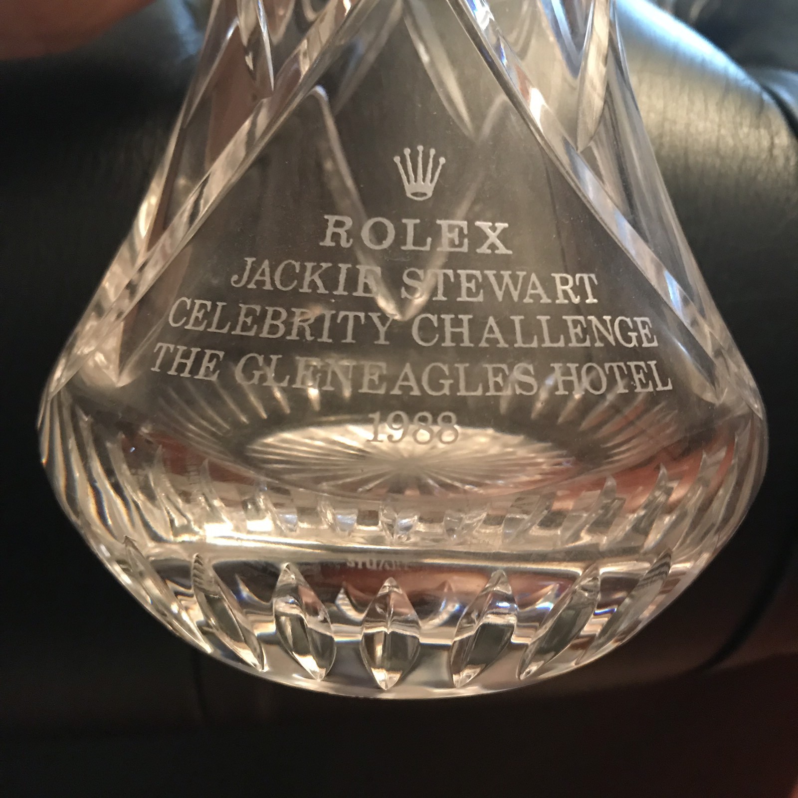 Rolex Jackie Stewart 1988 F1 Celebrity Challenge