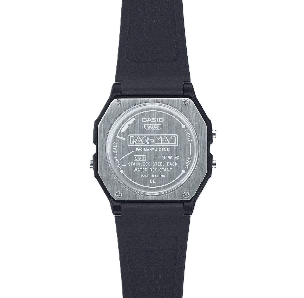 Casio Pac-Man 45th Anniversary Collaboration Series Digital Watch F-91WPC-1A