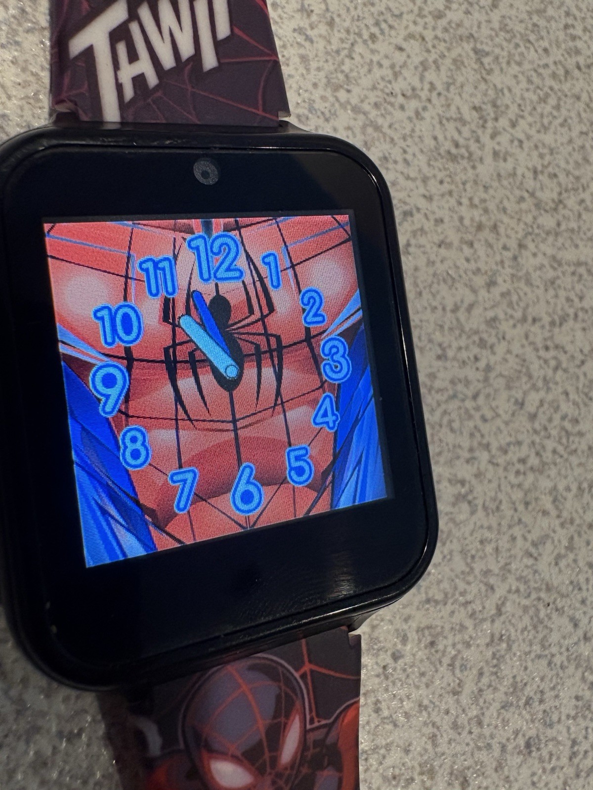 Kids’ Marvel Spider-Man LED Watch Accutime Spiderman Games camera Video