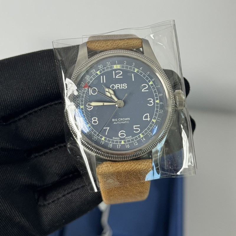 Oris Big Crown Pointer 40mm Blue Dial Men’s Watch 01 754 7785 4065-07 6 20 10