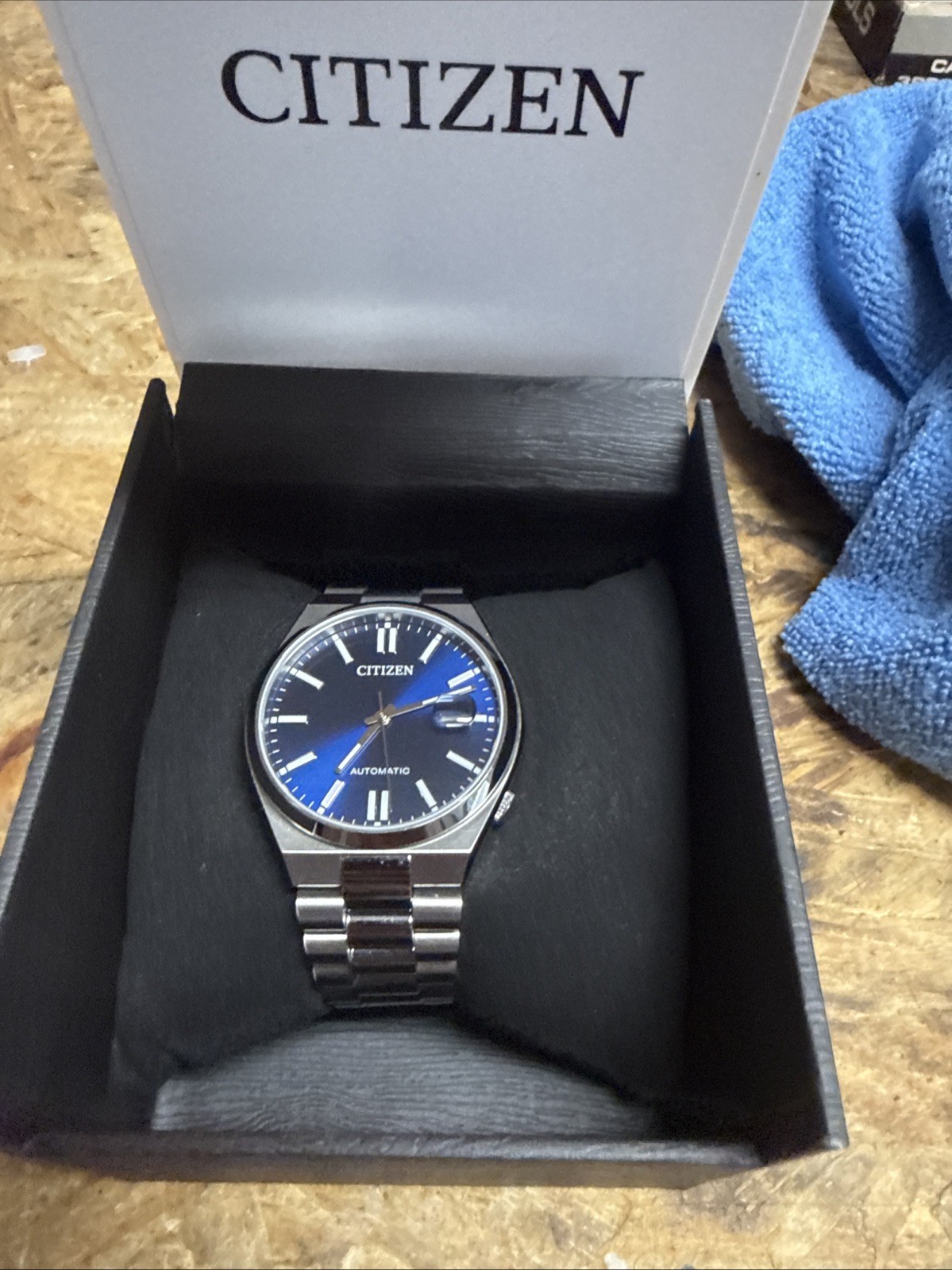 Citizen Tsuyosa Automatic Watch Navy Face