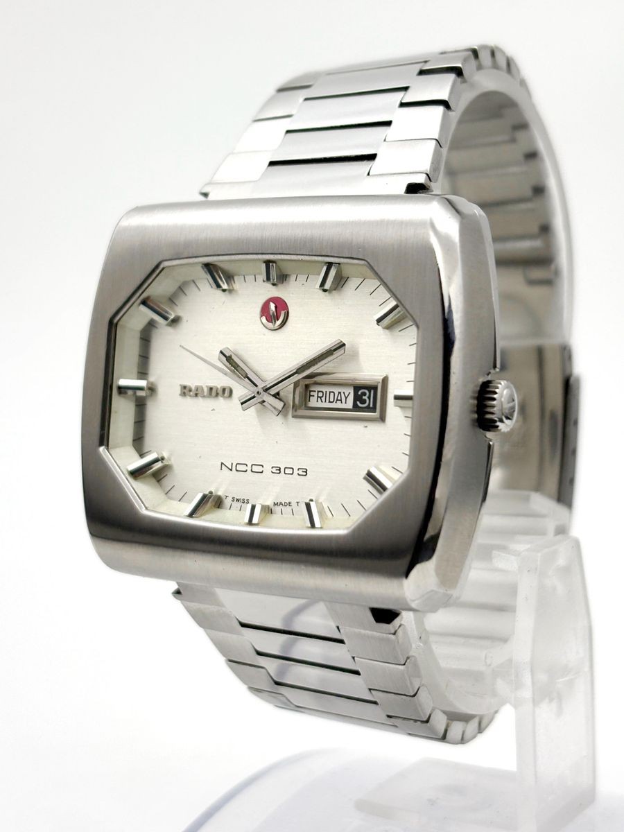 [B1P] RADO NCC303 Automatic Stainless Steel Vintage Men’s Watch [z8y]
