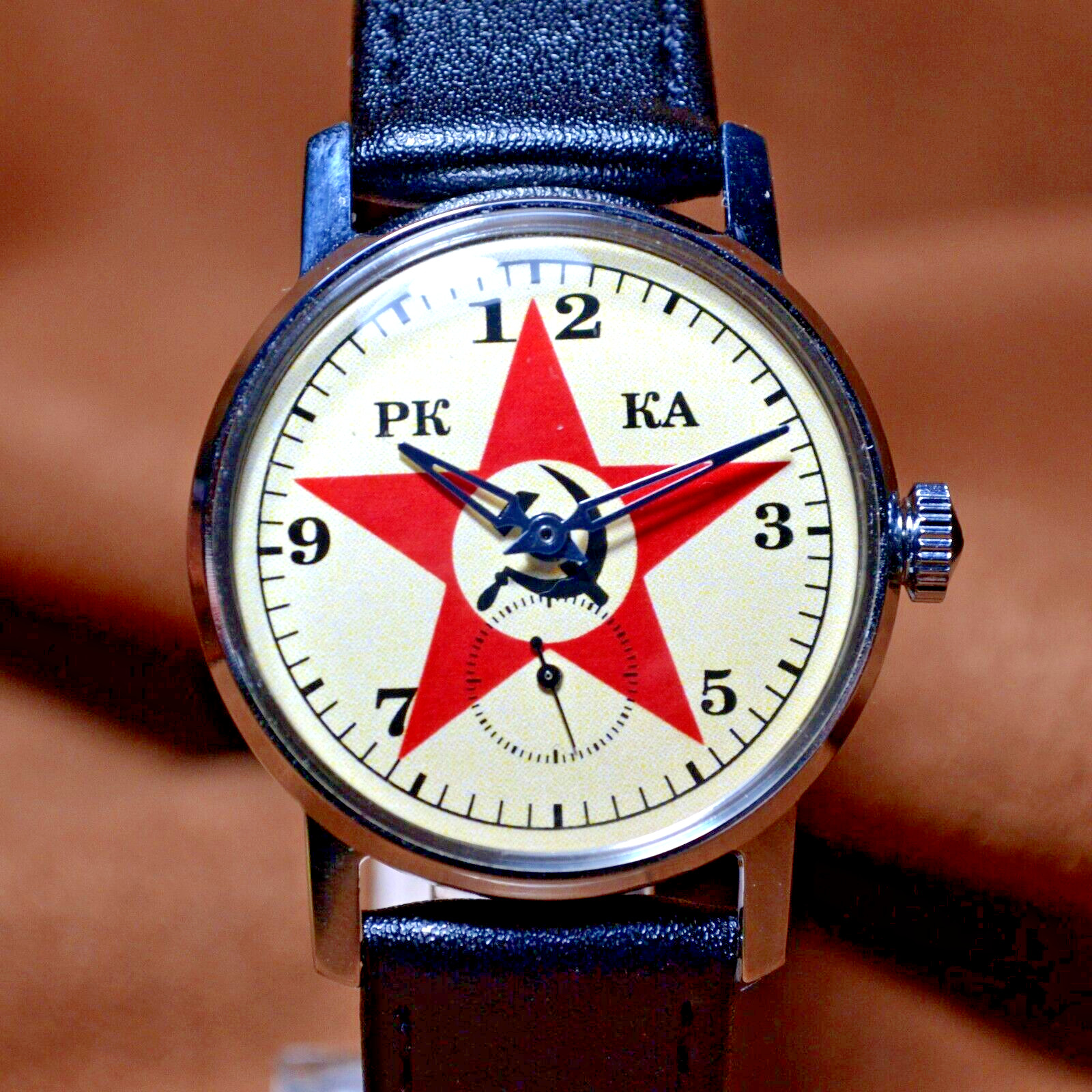 Soviet Pobeda Mechanical Men’s Watch USSR Vintage Wristwatch Serviced