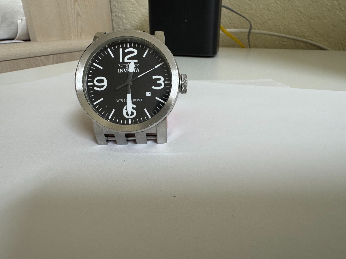 Men’s Invicta DNA I Force black dial stainless steel watch NO BAND