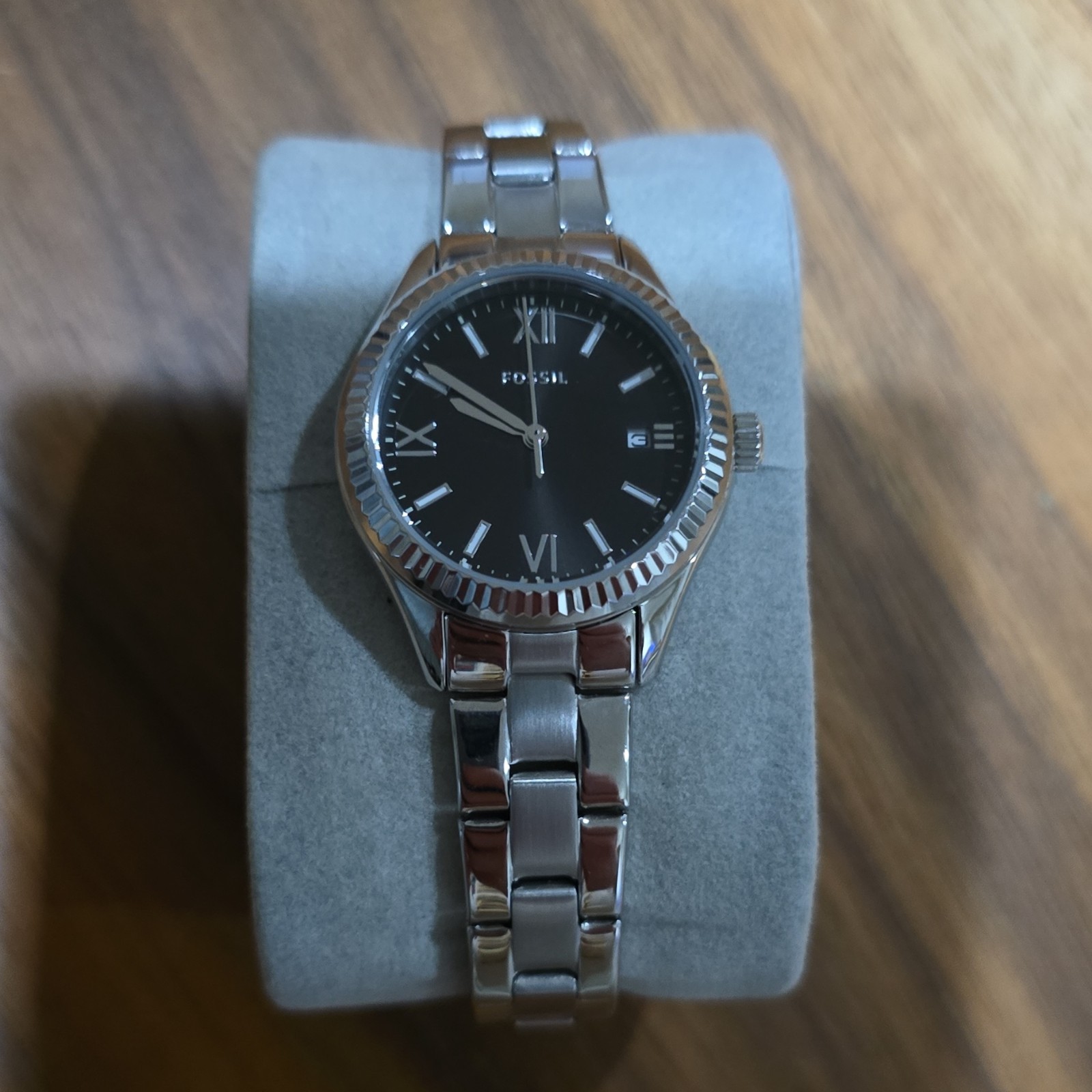 Fossil Hers Quartz Black Dial Watch BQ2829SET