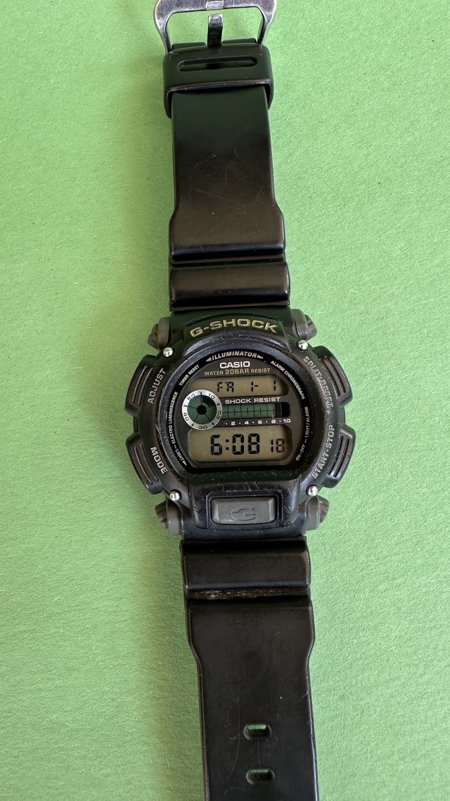 Casio G-Shock DW-9052 Black Watch 45mm 200m Water Resistant New Battery