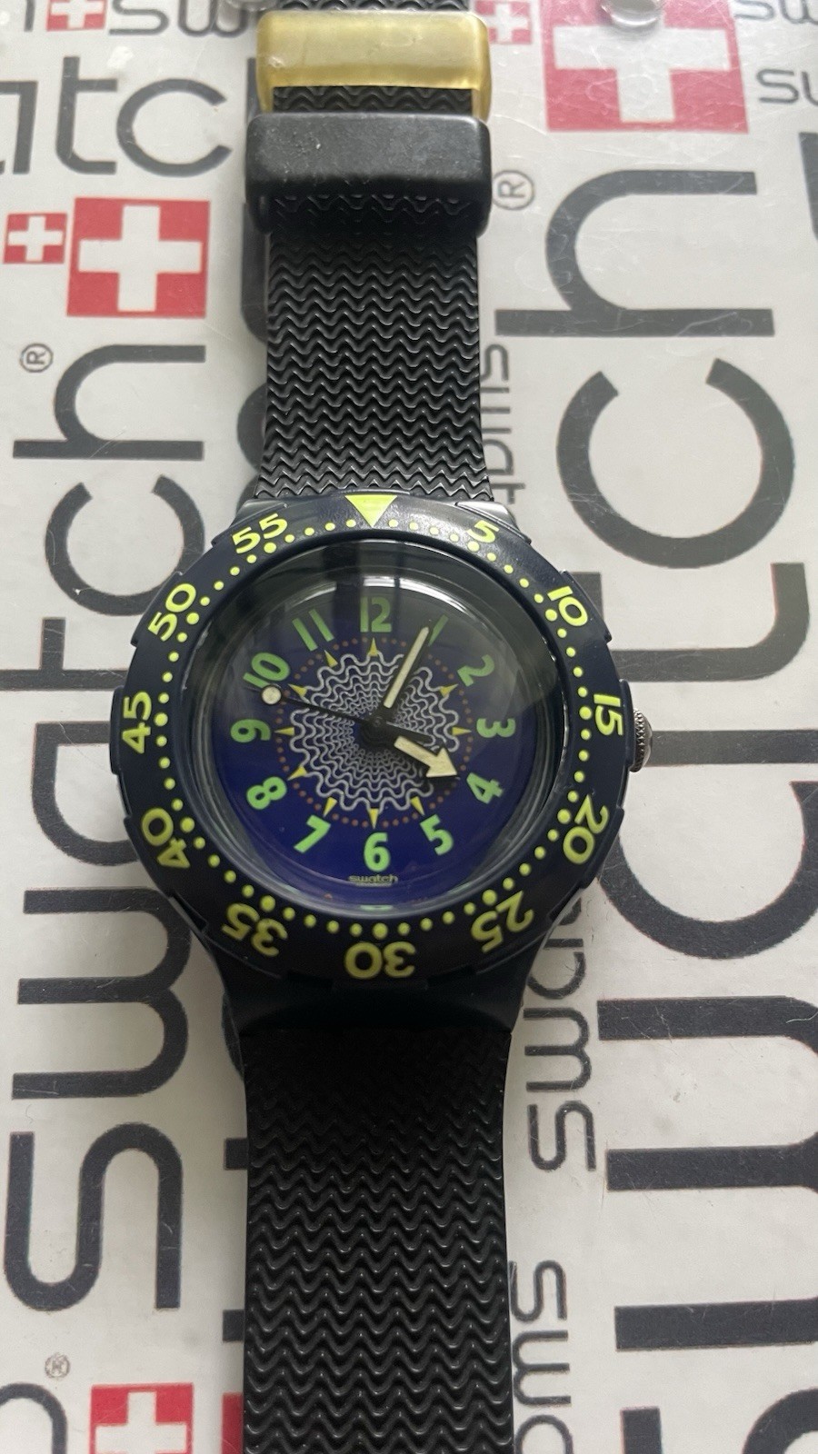 Swatch Rowing SDN104 Scuba 38mm Vintage