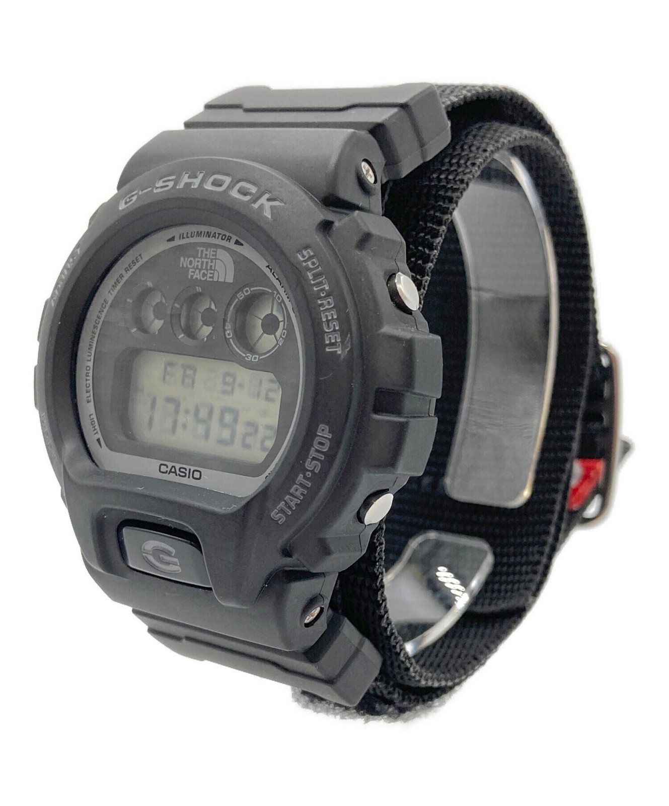 Casio G Shock DW 6900NS Digital Watch Black North Face Supreme Mens Quartz