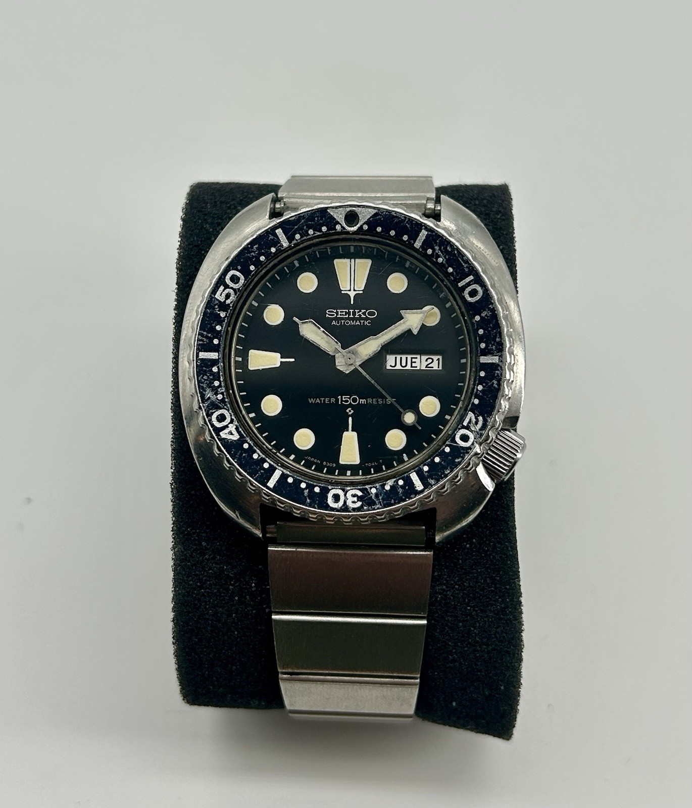 Vintage Seiko Turtle 6309-7049 Automatic Diver 44mm Bilingual Day Runs