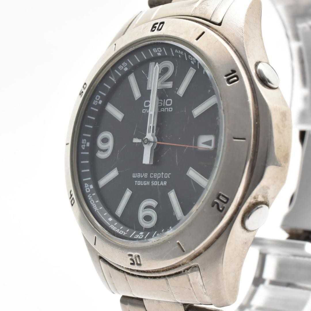 CASIO OCEANUS OVW-1107 Radio-Controlled Solar Titanium Watch From Japan