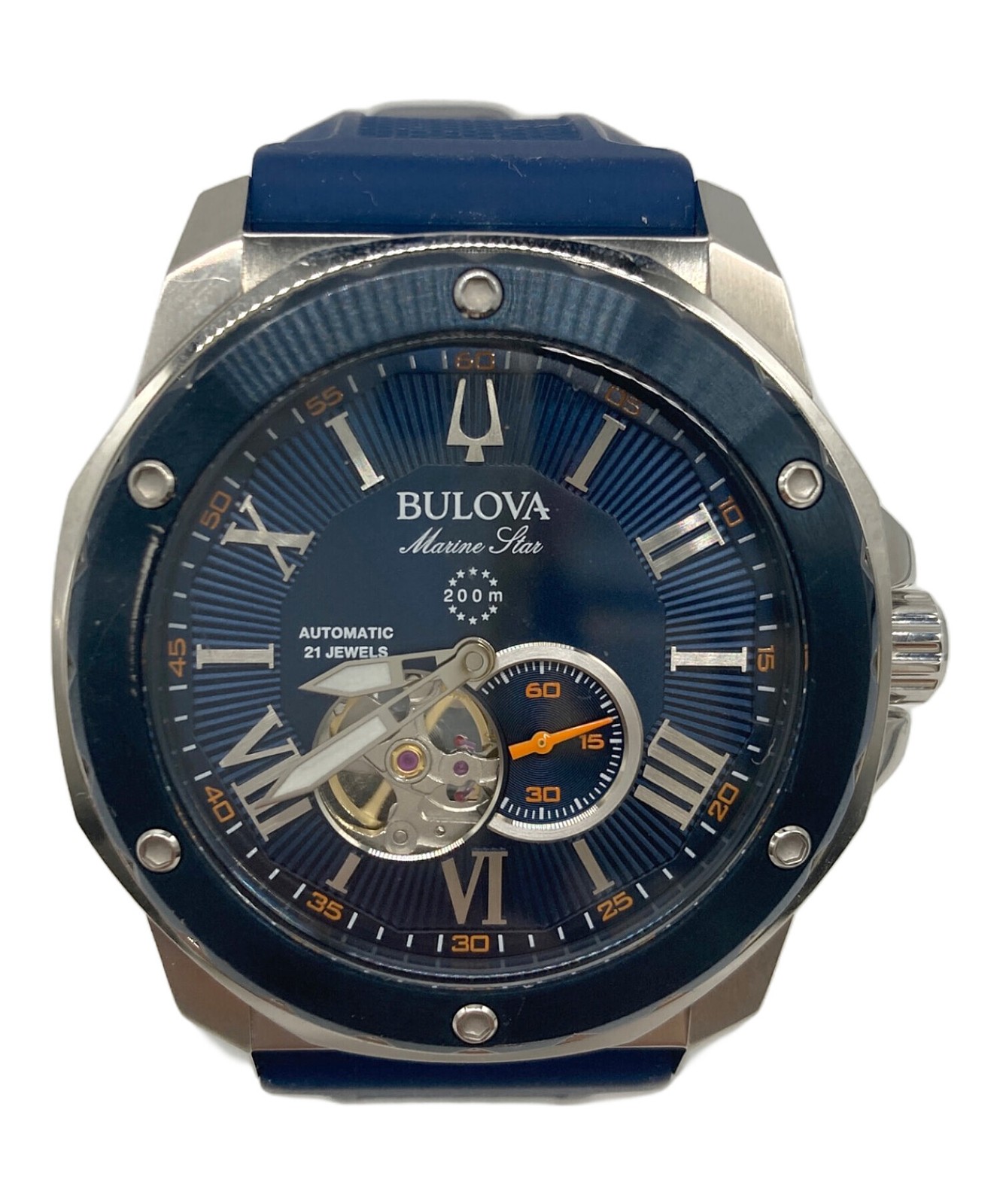 BULOVA Marine Star 98A303 38mm Unisex Wristwatch #TFW606
