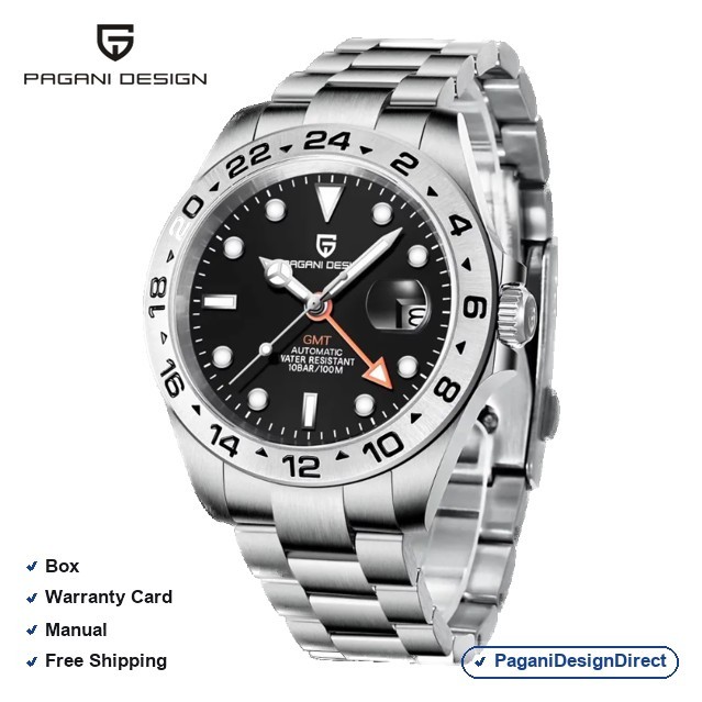 Pagani Design PD-1682 Silver Men Automatic Watch