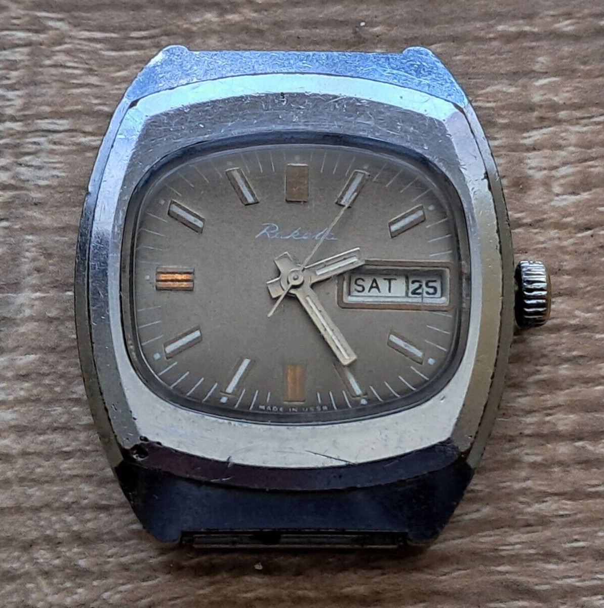 Vintage Watch Raketa Watch 2628H TV Soviet Russia USSR Watch For Collection