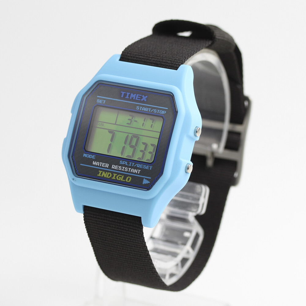 TIMEX TIMEX TW2V94100 PAC MAN Digital Chronograph Quartz Digital Black