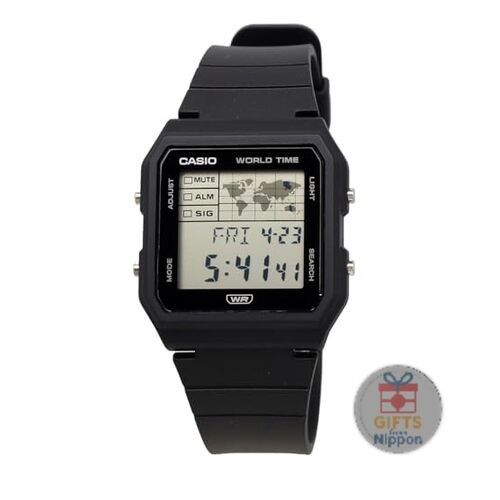 Casio LF-30W-1A Quartz Digital Watch Black Biomass Resin Band 38mm New