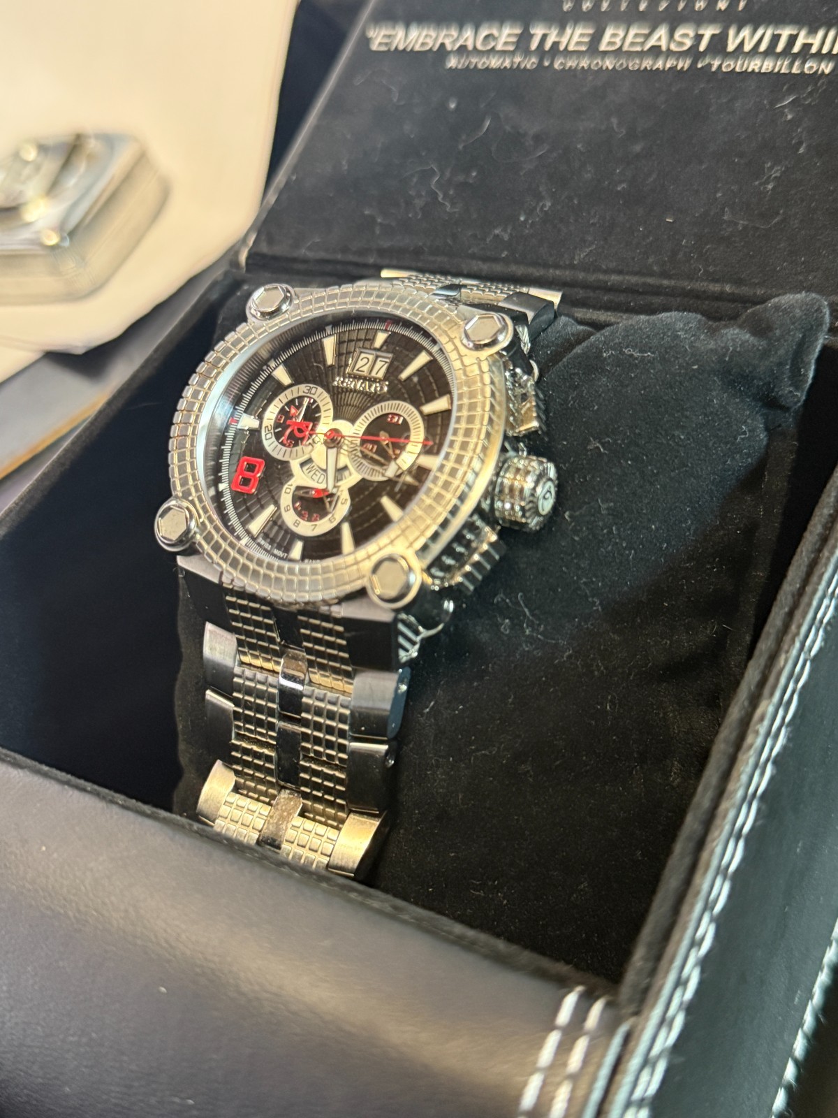 Renato Vulcan Diver Men’s Watch, Swiss Dial RONDA 5051 C LIMITED EDITION 1/76