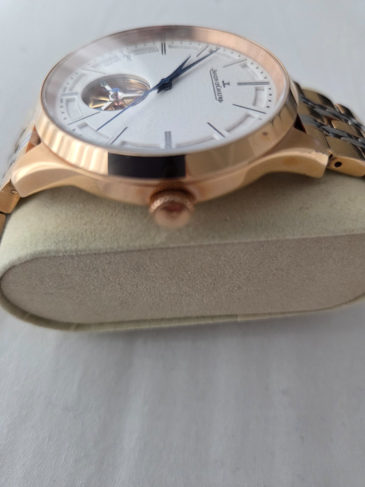 Automatic Open Heart Wristwatch Two-Tone Bracelet – Jaeger-LeCoultre