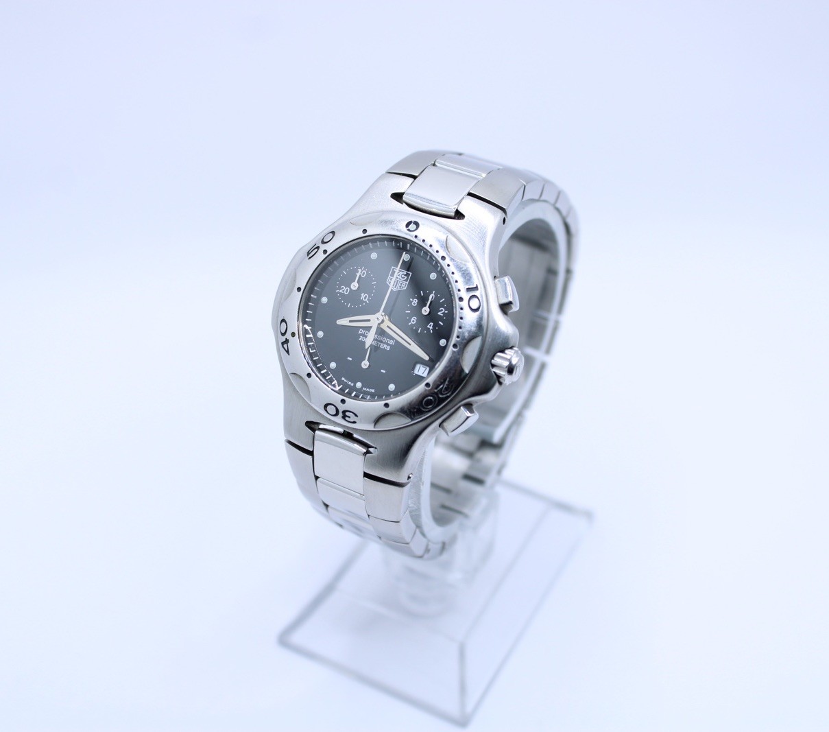 Tag Heuer Kirium Black Dial Quartz Chronograph Men’s Watch Ref CL1212