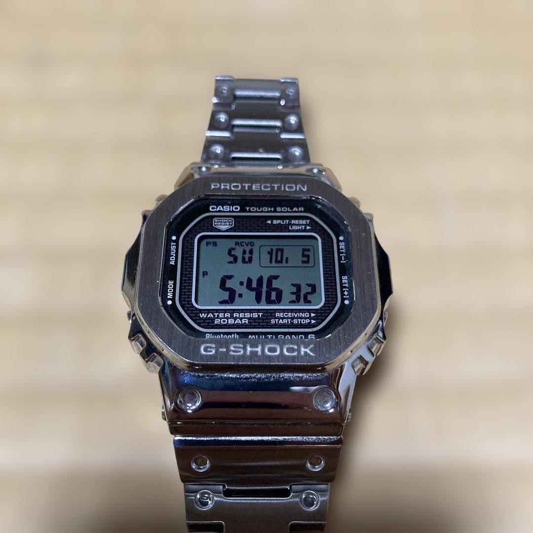 Casio G Shock GMW-B5000D-1JF Radio Solar Wristwatch Bluetooth #0009