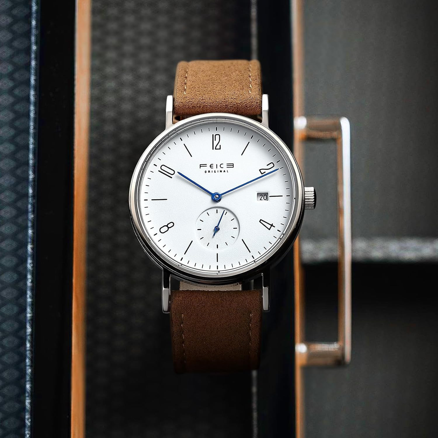 Bauhaus Waterproof Automatic Watch with Sapphire Crystal for All Genders