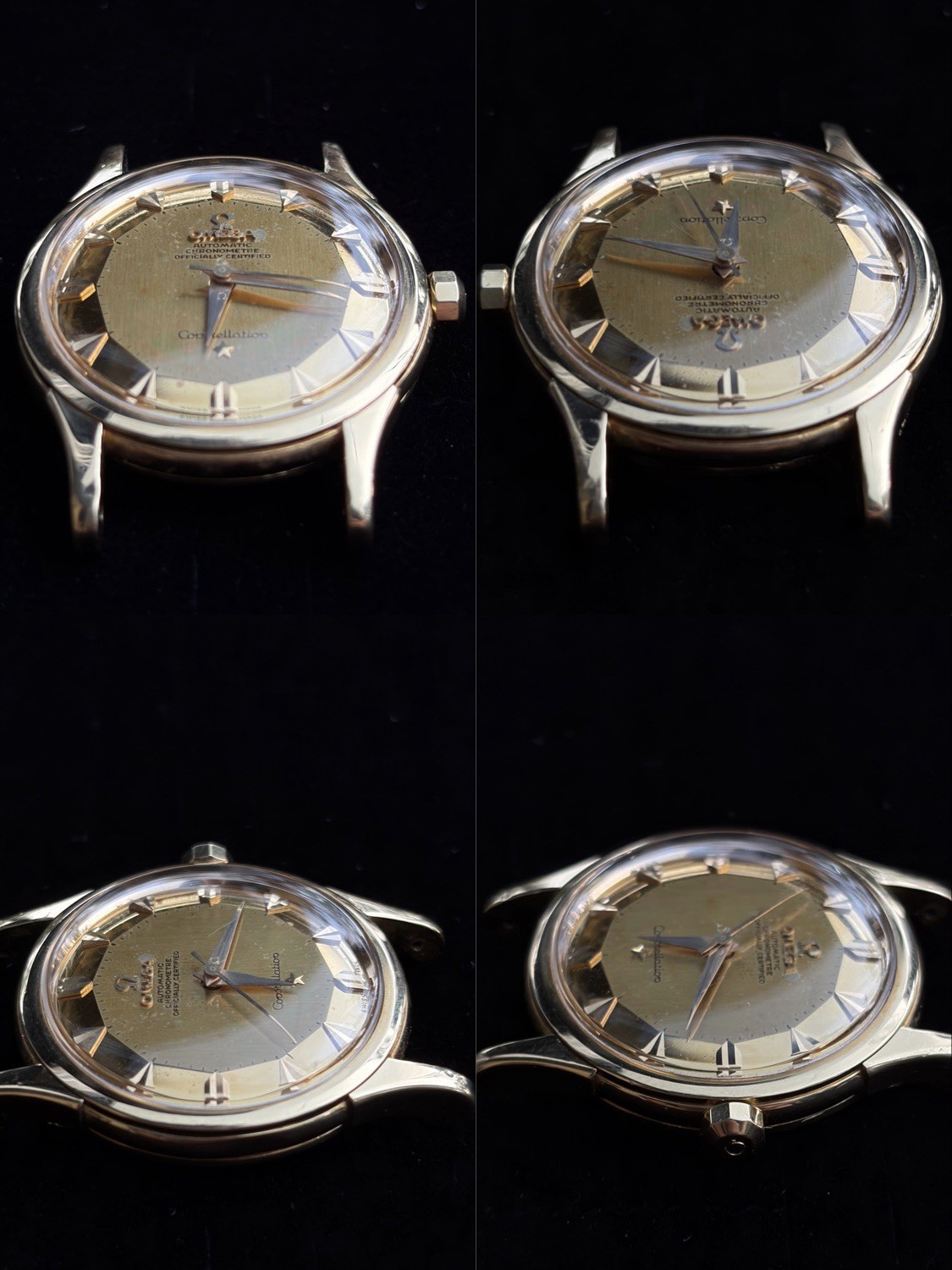 OMEGA Constellation 18K Solid Gold Pie Pan 34mm Ref. 2852-53 SC Box & Receipt