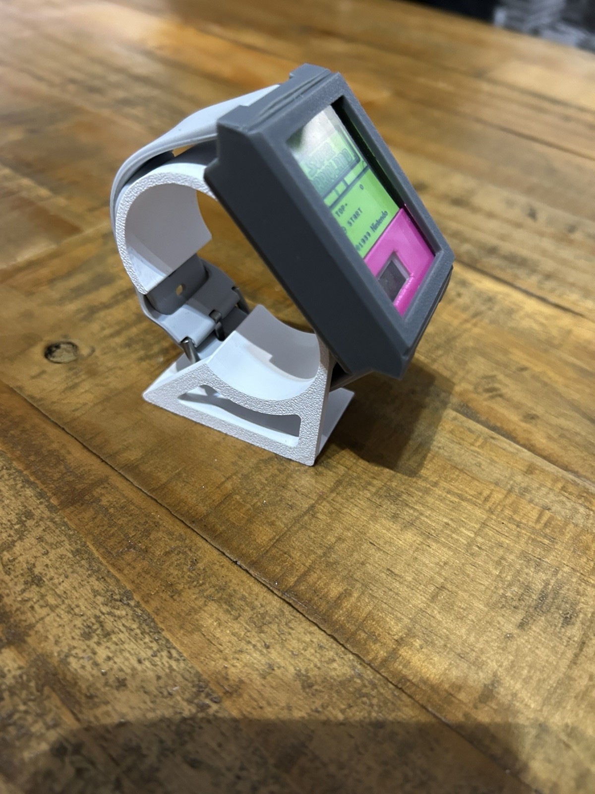 3D Printed game boy themed screenshot art work Watch Retro Universal custom