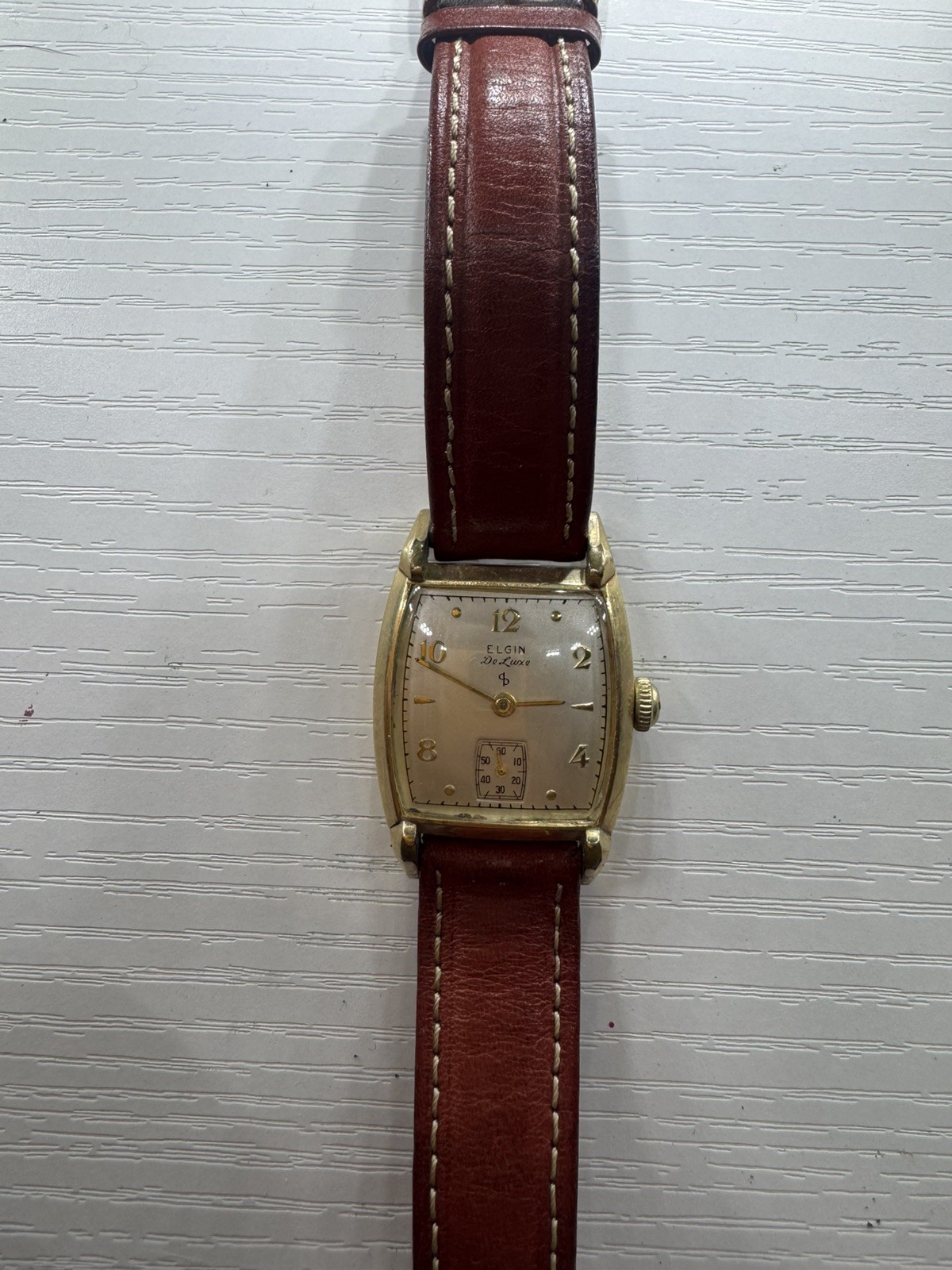 Elgin De Luxe Watch – Super rare vintage – 1940s – 10k Gold filled