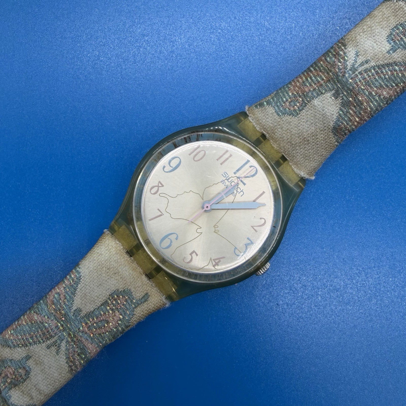 2004 Swatch ‘Garden Party’ Butterfly Watch GN19 New Battery Tested & Working