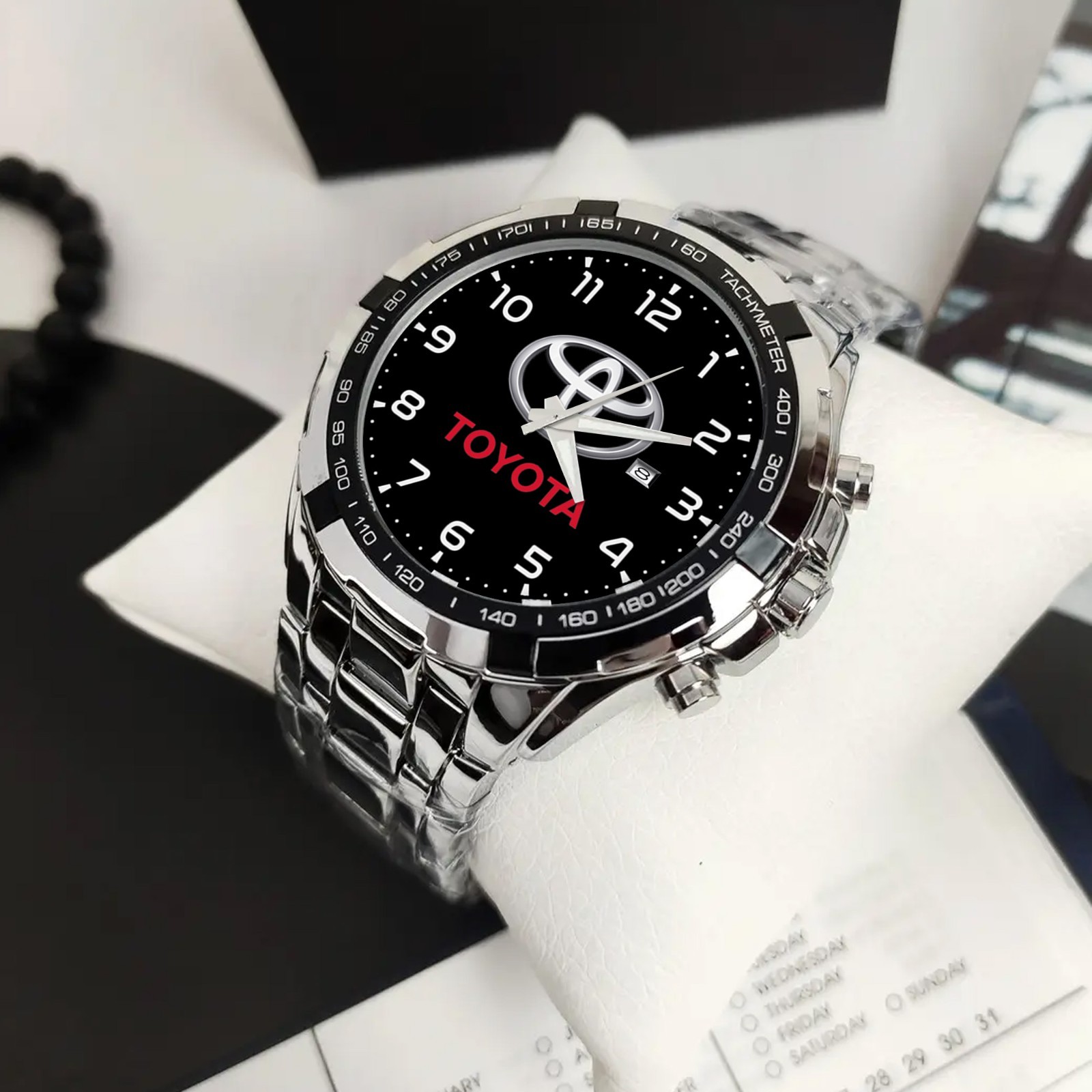 Toyota Car Logo Alloy Men’s Quartz Watch