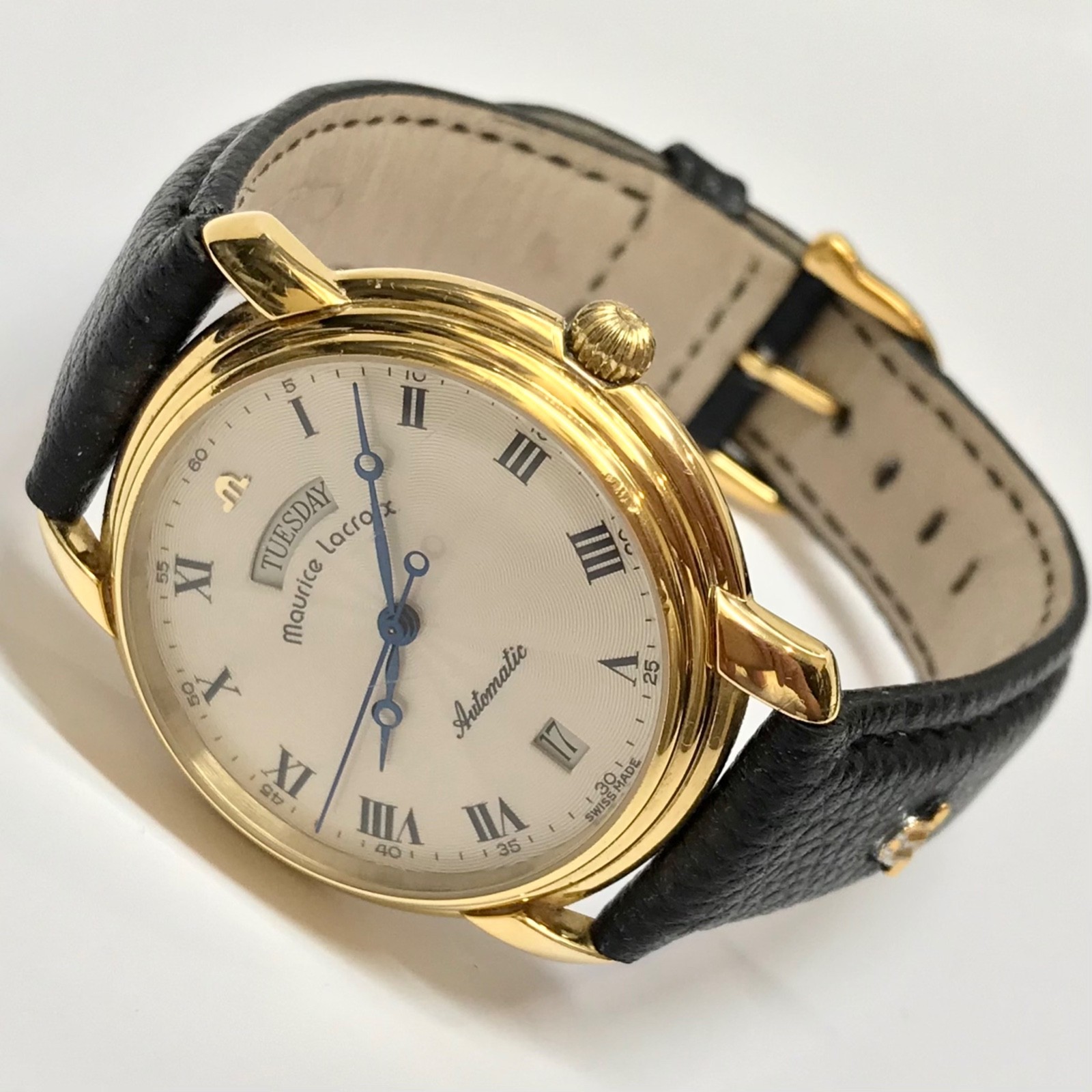 Maurice Lacroix Day-Date 09329 Automatic ETA 2836-2 Swiss Made 36 mm Watch