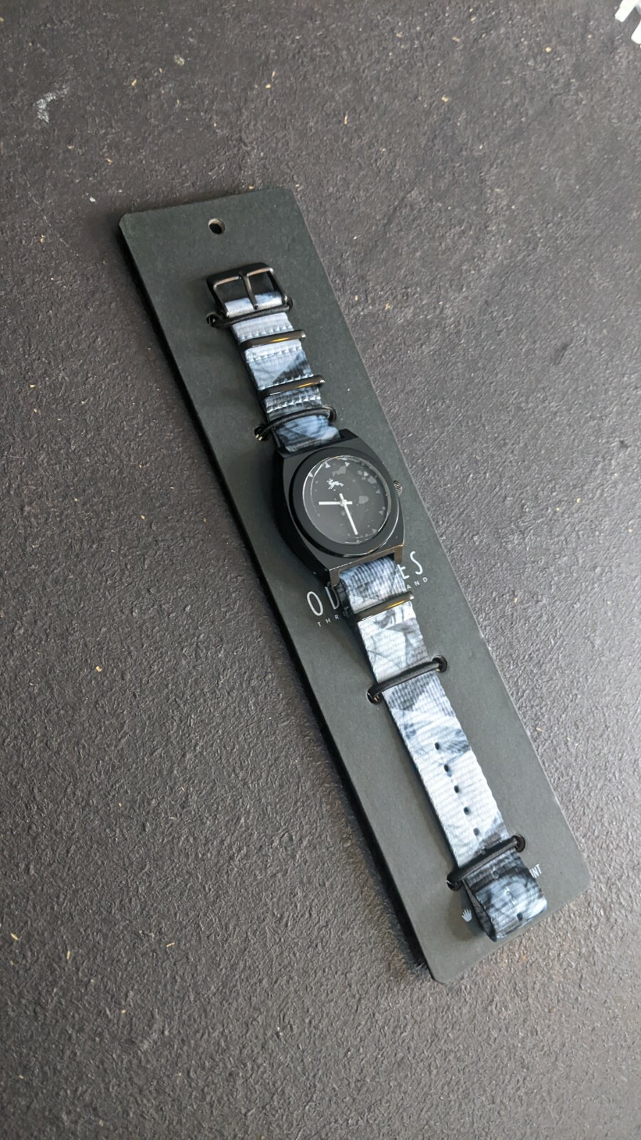 “Oddities” Watch | Blue, Black & White Band, Casual | Limited Edition