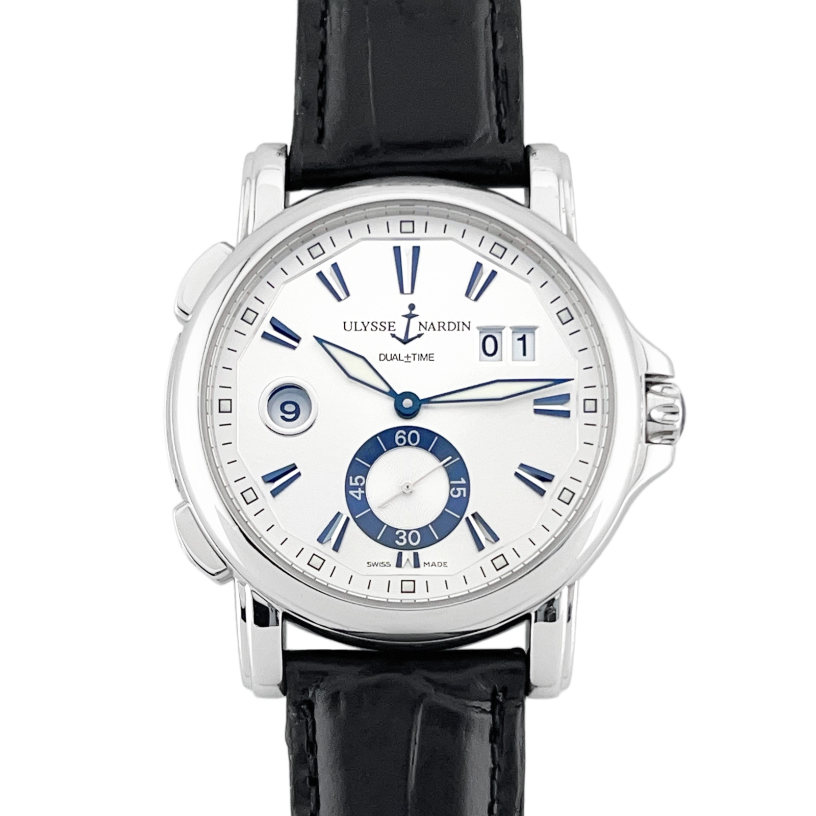 Ulysse Nardin Dual Time GMT± Big Date 42mm automatic ref. 243-55, complete set