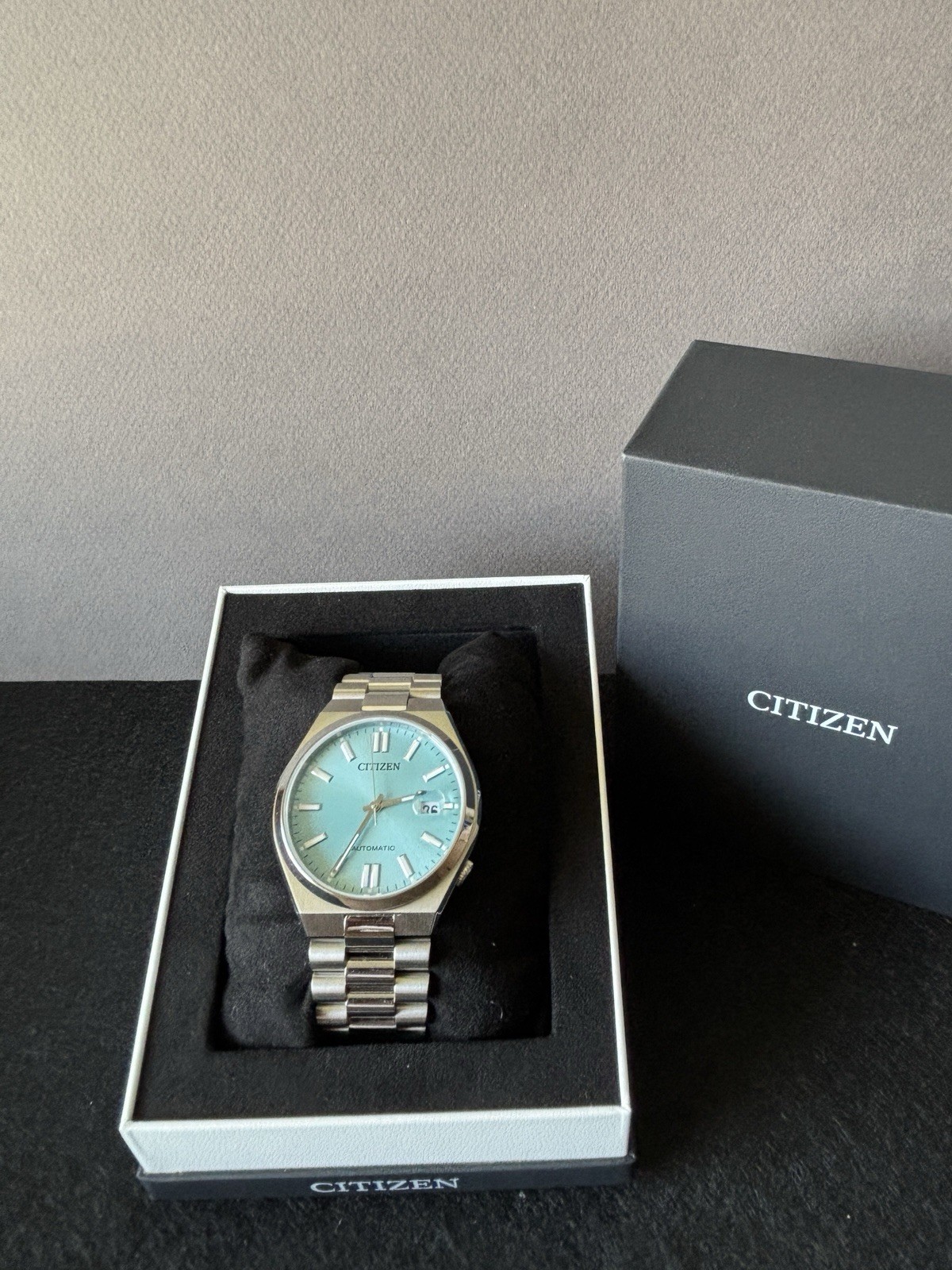 Citizen Tsuyosa Tiffany / Ice Blue Dial 40mm Excellent Condition