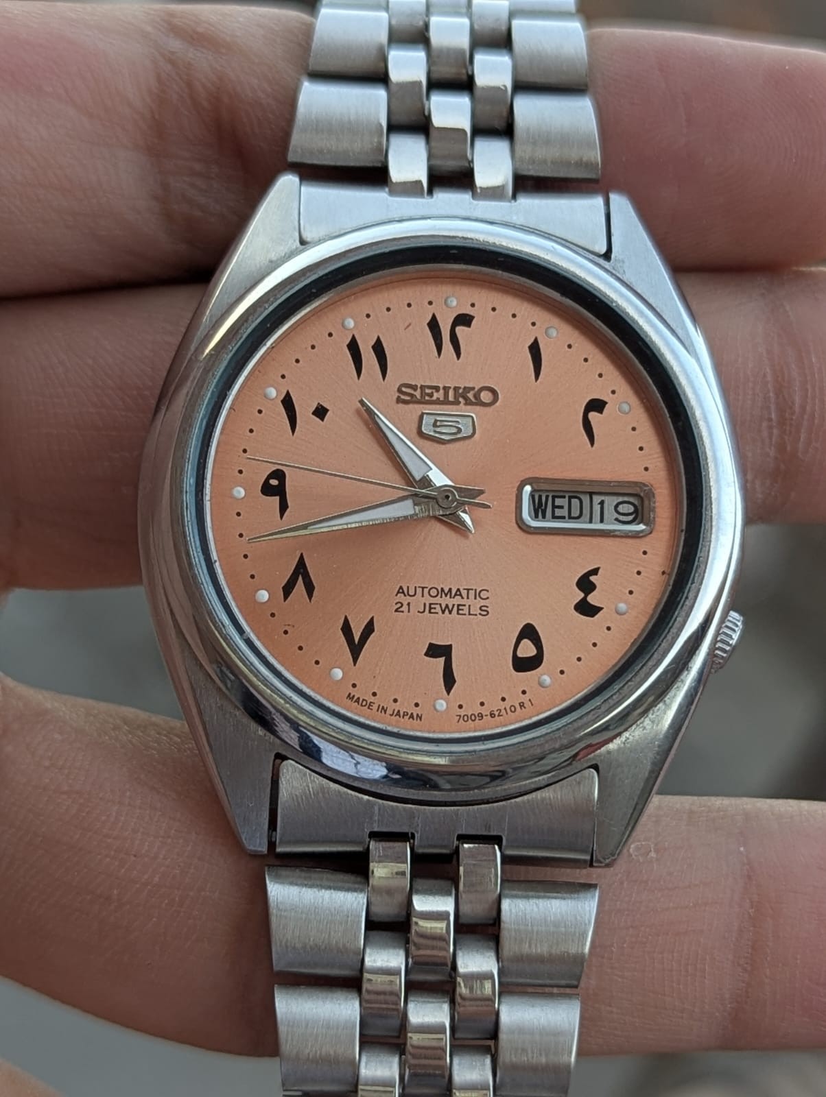 Seiko 5 Men’s Automatic Watches 7009 | Arabic Dial | Japan Made