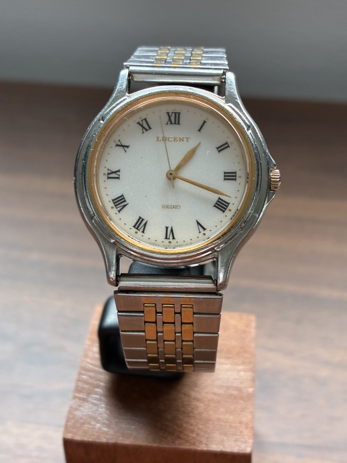 Vintage 1992 SEIKO Lucent 5E21-6B0A Quartz Watch (Mens) – Serviced