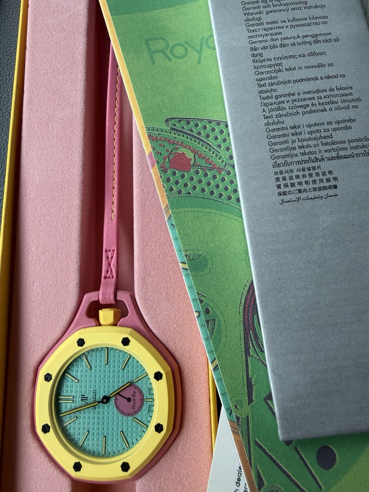 Swatch x AP Audemars Piguet Royal Pop Otg Roz