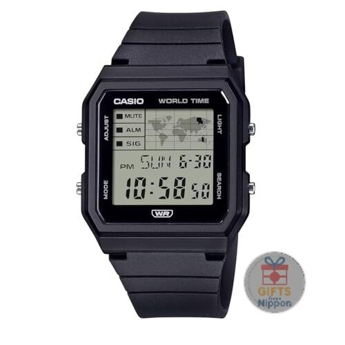 Casio LF-30W-1A Quartz Digital Watch Black Biomass Resin Band 38mm New