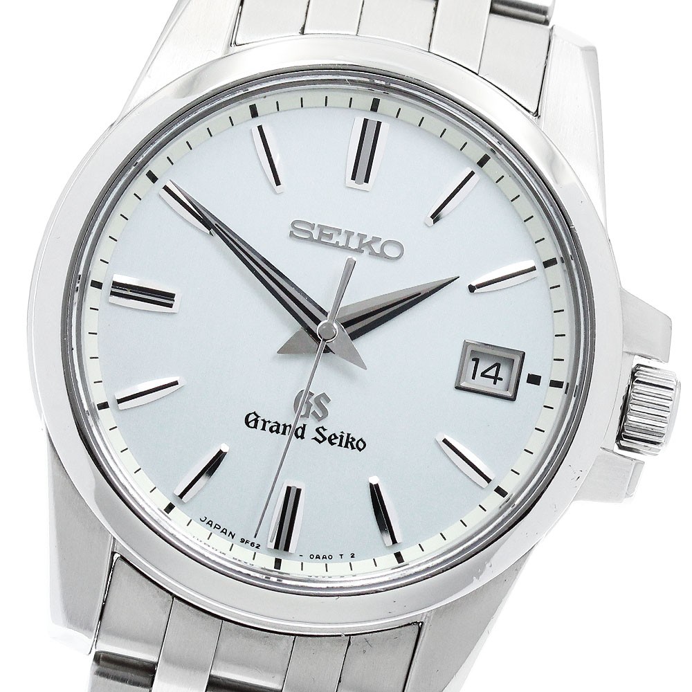 SEIKO Grand Seiko SBGX047/9F62-0AA0 Date Ice blue Dial Quartz Men’s Watch_947297