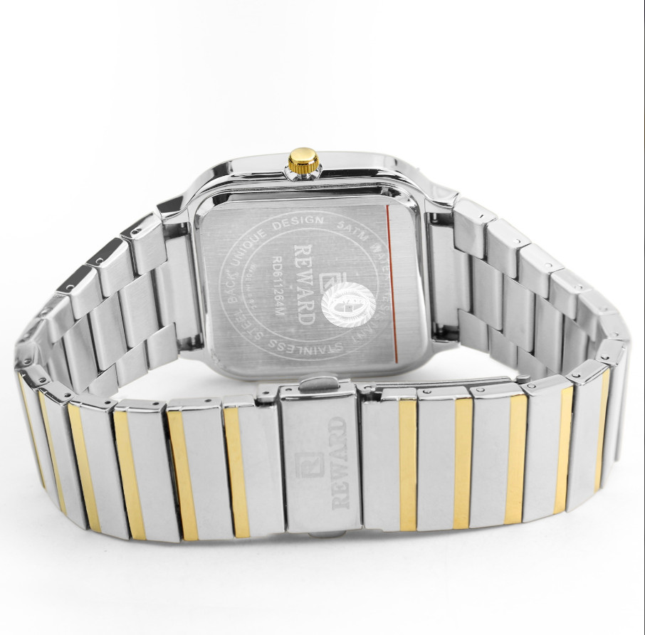 Square Double-point Casual Couple Functional Watch Weight 130g