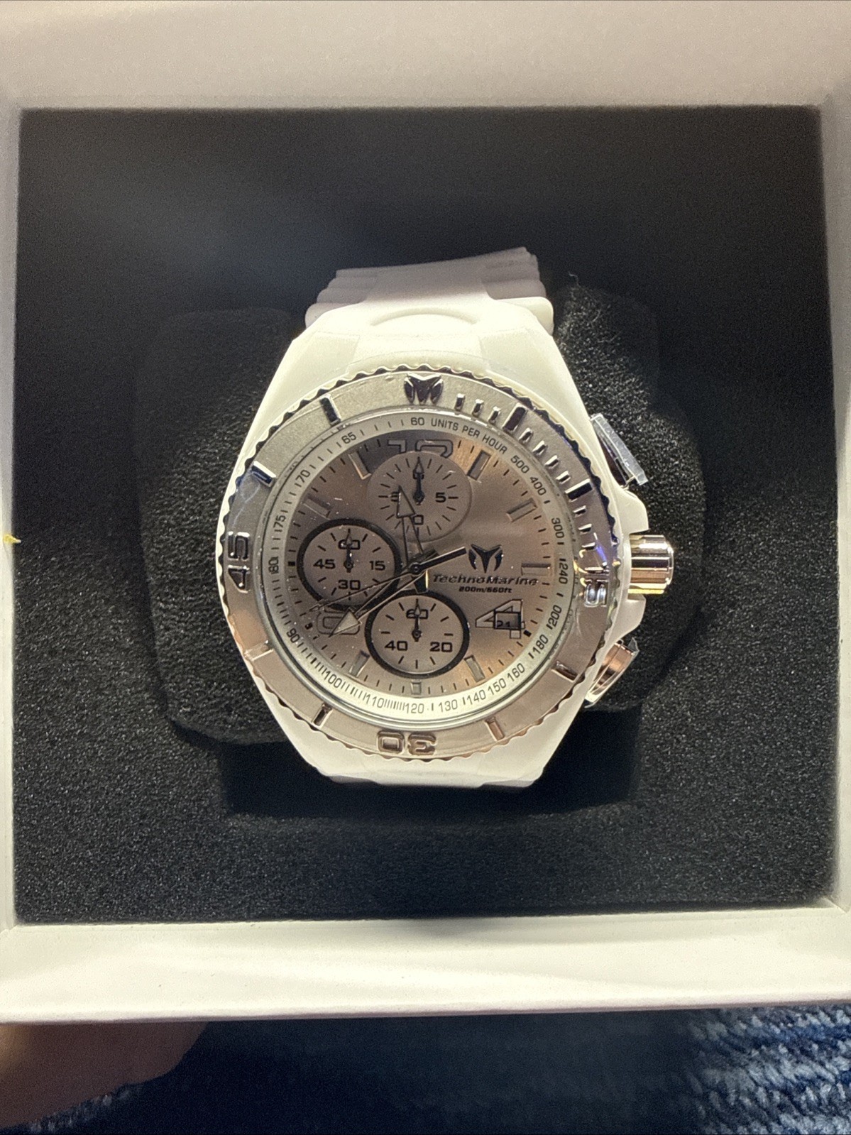 TechnoMarine Cruise JellyFish Men’s Watch – 46mm, White (TM-125042)