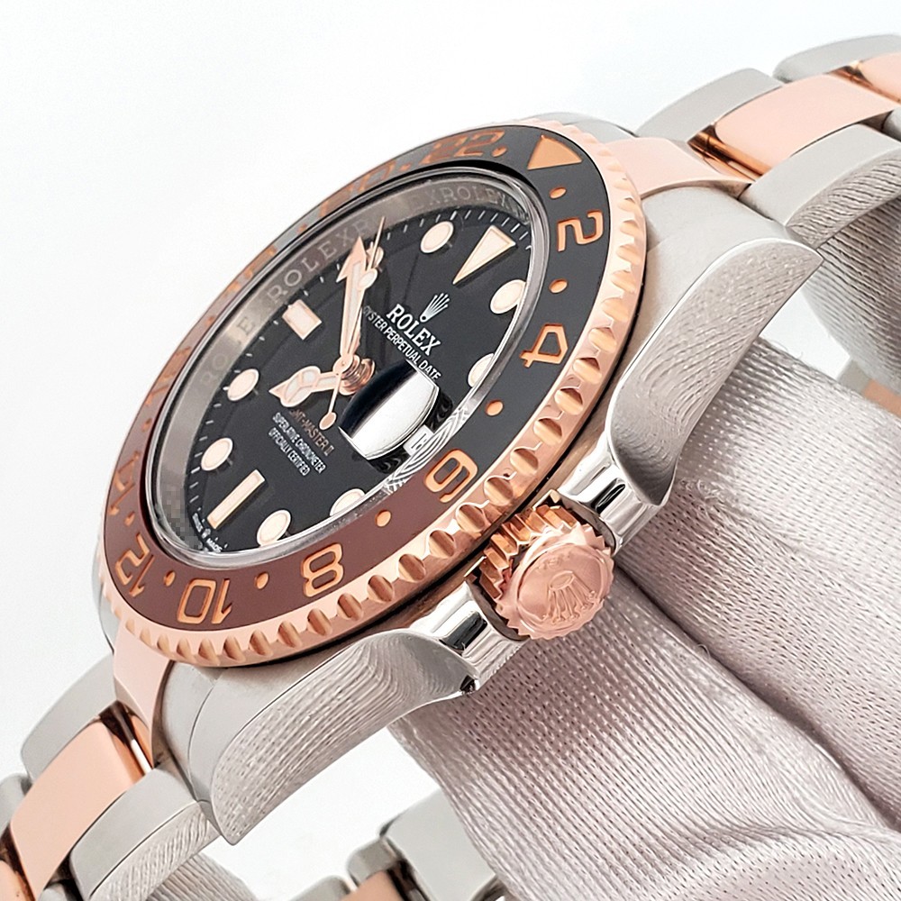 2020 Rolex Rootbeer GMT-Master II 2-Tone 40mm Watch 126711CHNR Box/Papers/Tag