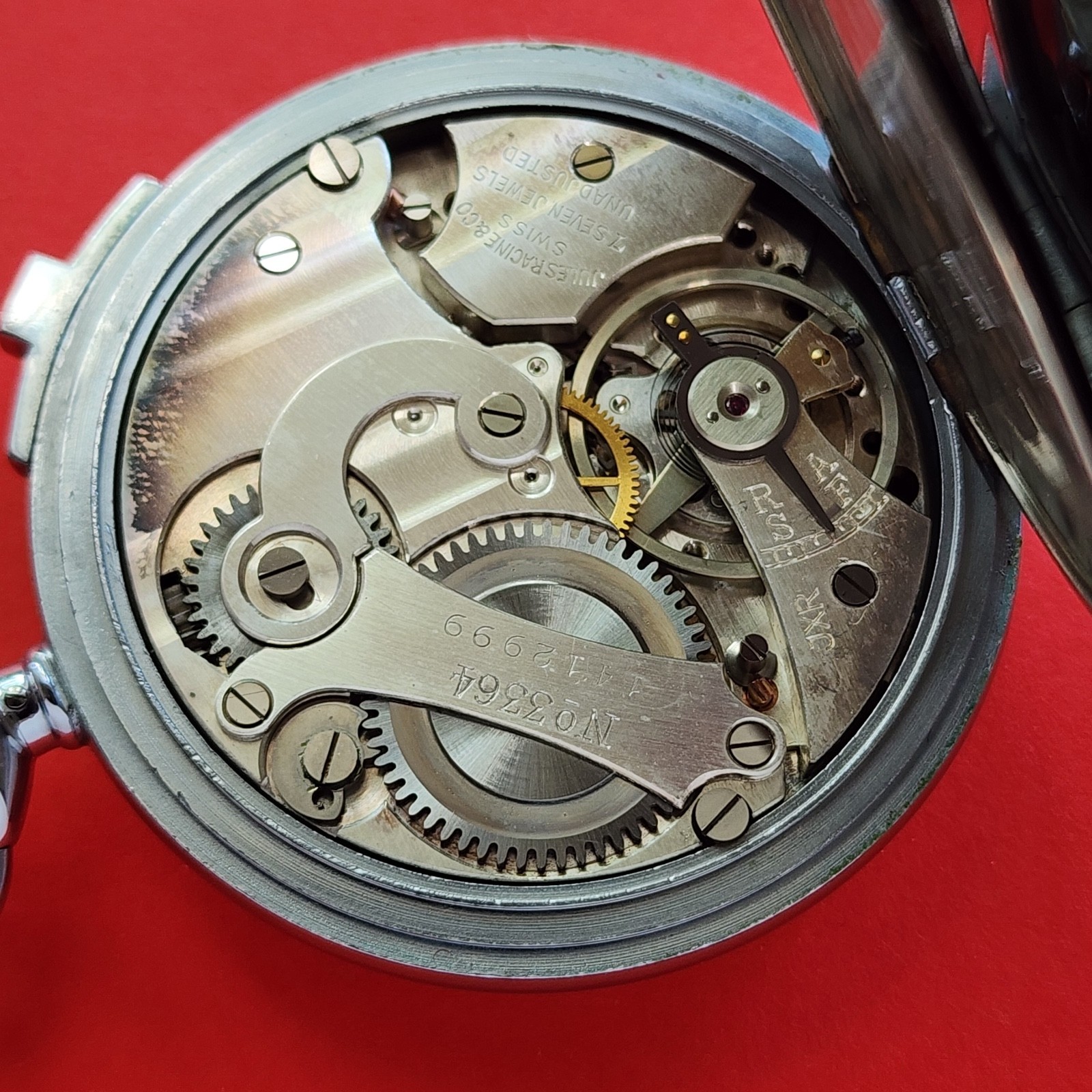 Gallet Decimal Timer Stop Watch Timer Swiss Chronograph Stopwatch For Repair