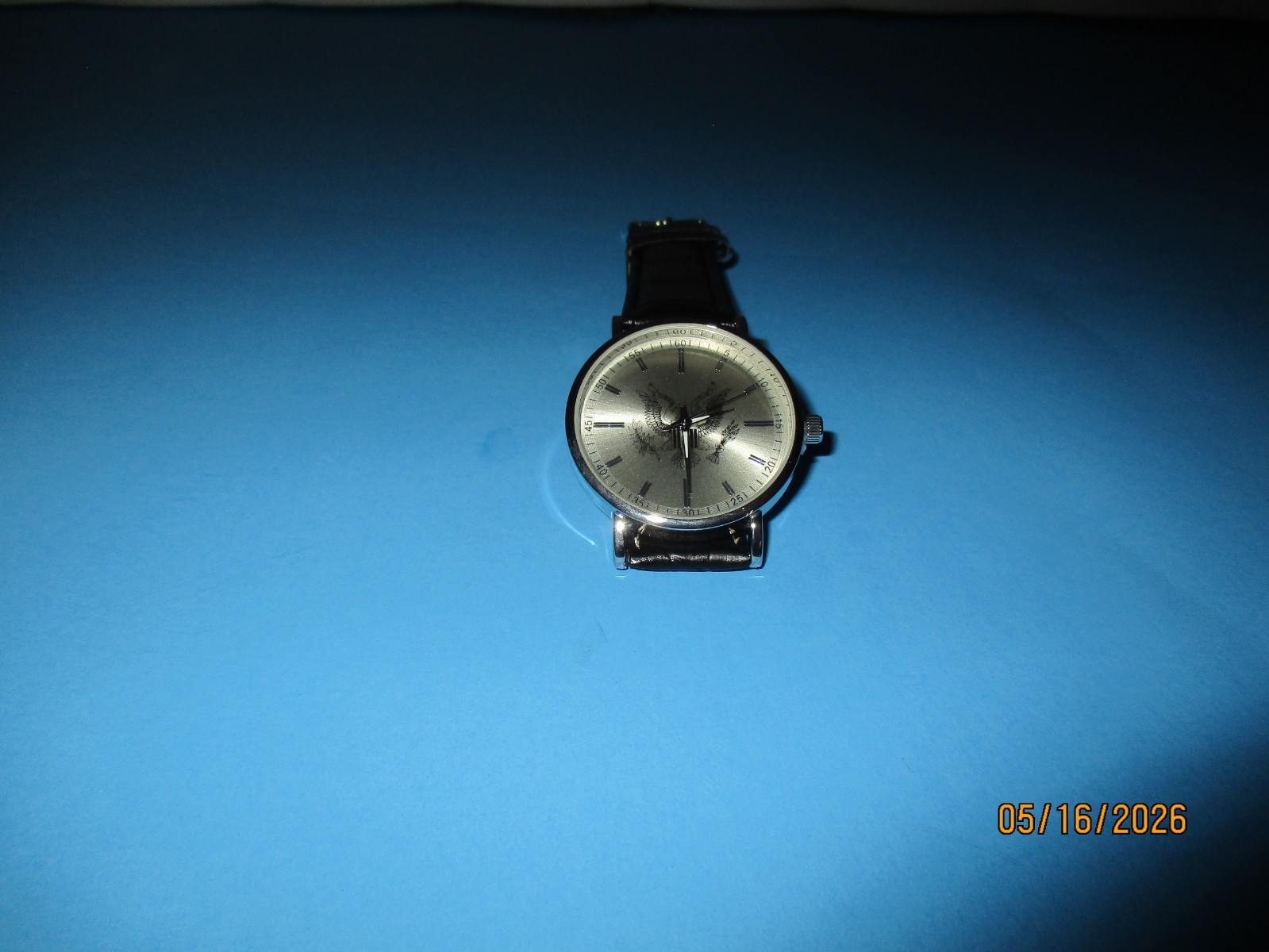 New Presidential Seal Wrist Watch With Black Leatherette Band Free Shipping USA