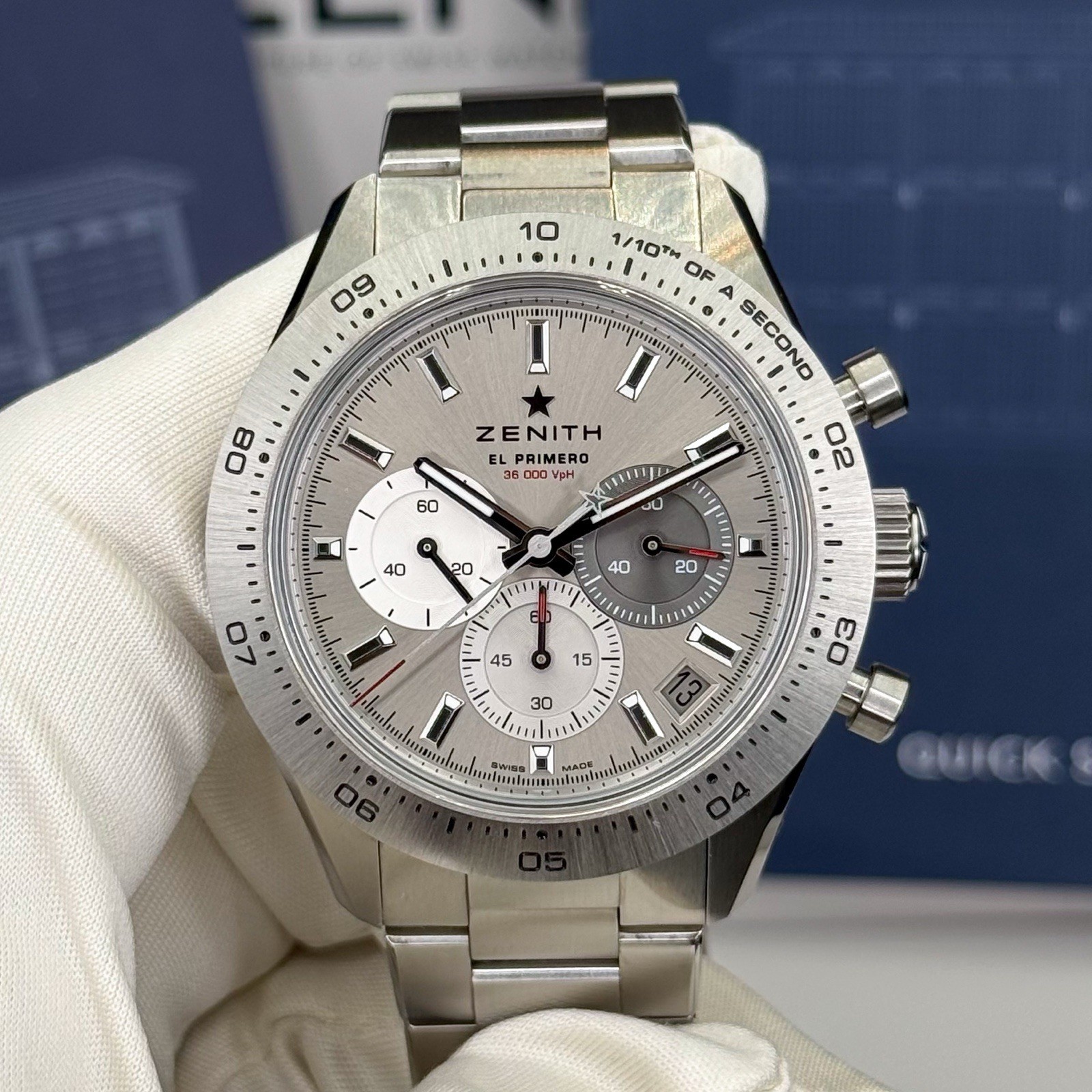 2024 Zenith Chronomaster Sport 41mm Titanium 95.3100.3600/39.M3100 BOXES/PAPERS!