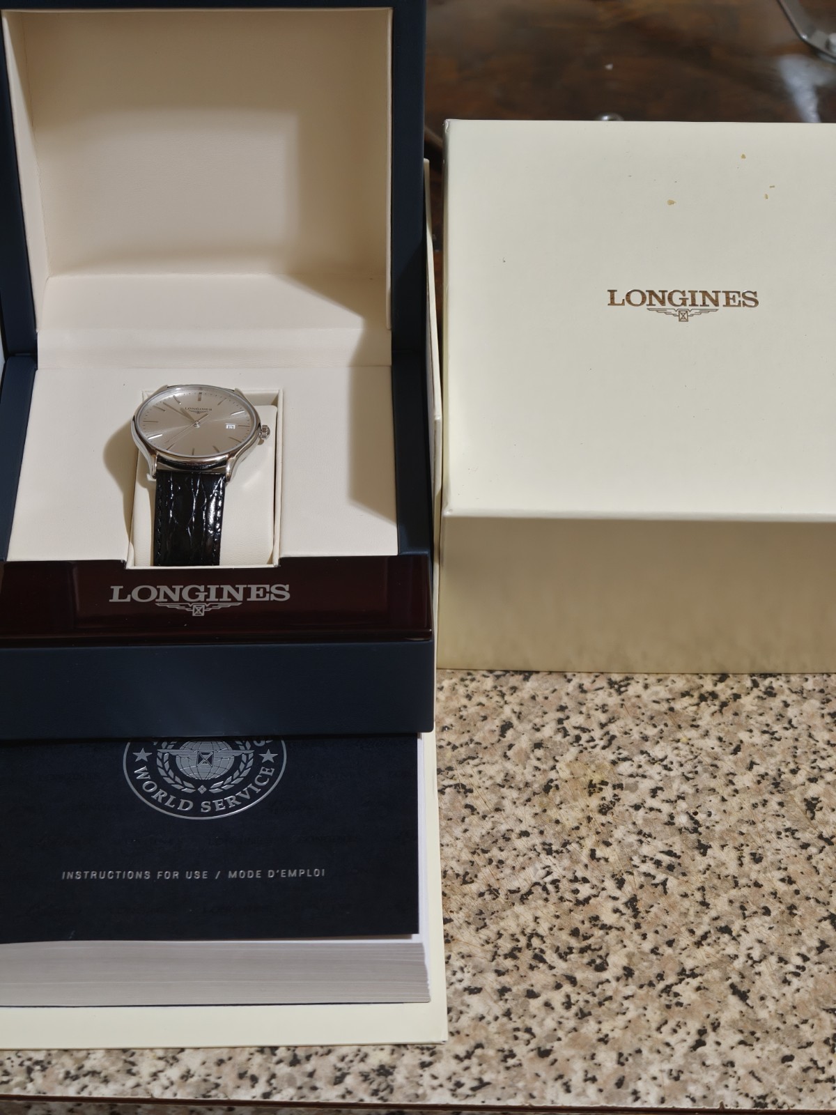 Longines Lyre L4.859.4 Silver Dial Quartz – Full Set – NOS Unworn – 2021