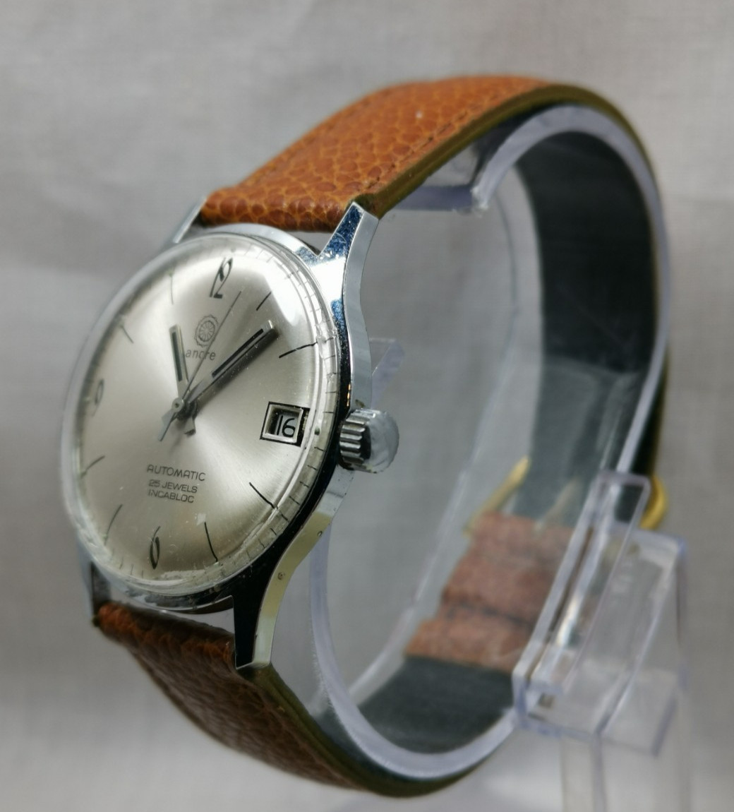 Ancre Date Automatic 25J Cal. PUW 1561 Germany Gents Wristwatch