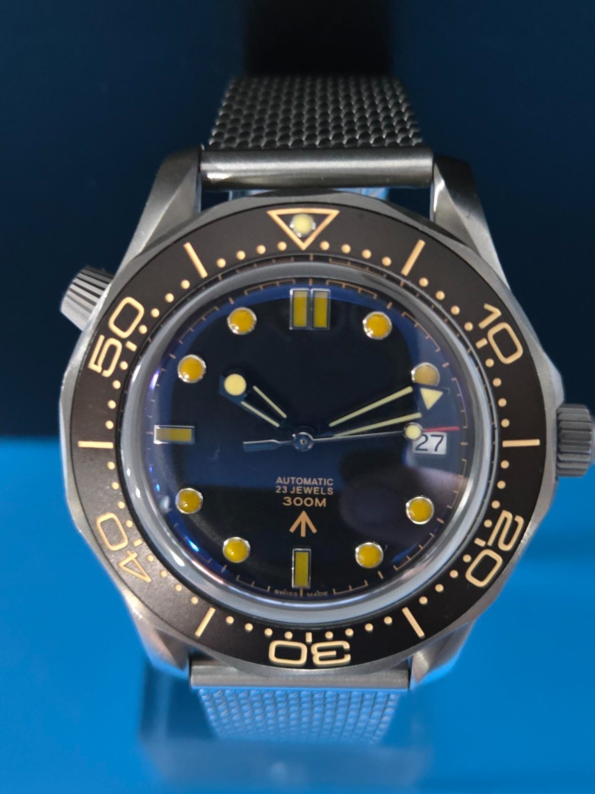 CJ CUSTOM DIVER AUTOMATIC WR30ATM MANUAL HEV
